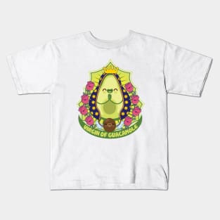 Virgin of Guacamole Kids T-Shirt